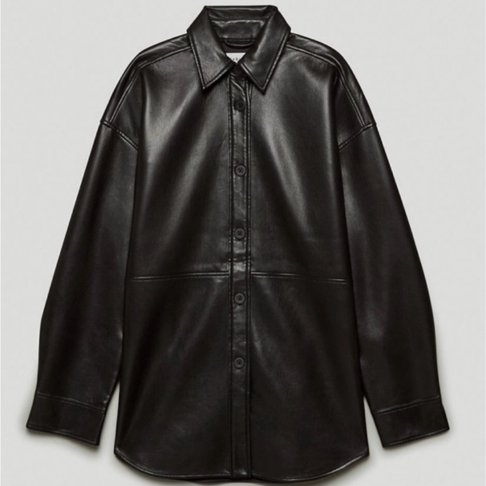 Babaton Aritzia Pelli shirt jacket 2XS EUC SOLD OUT